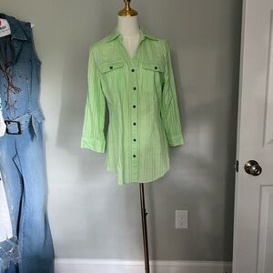 Bandolino Mint Green Blouse
